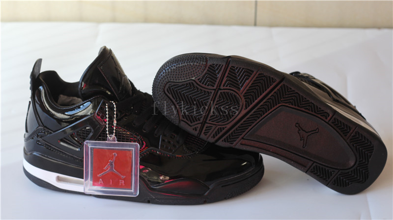 Authentic Air Jordan 4 Rero 11lab4 Black
